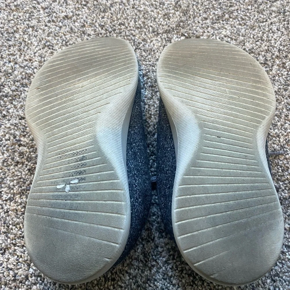 Women’s Grey AllBirds Wool Running Shoes size 8